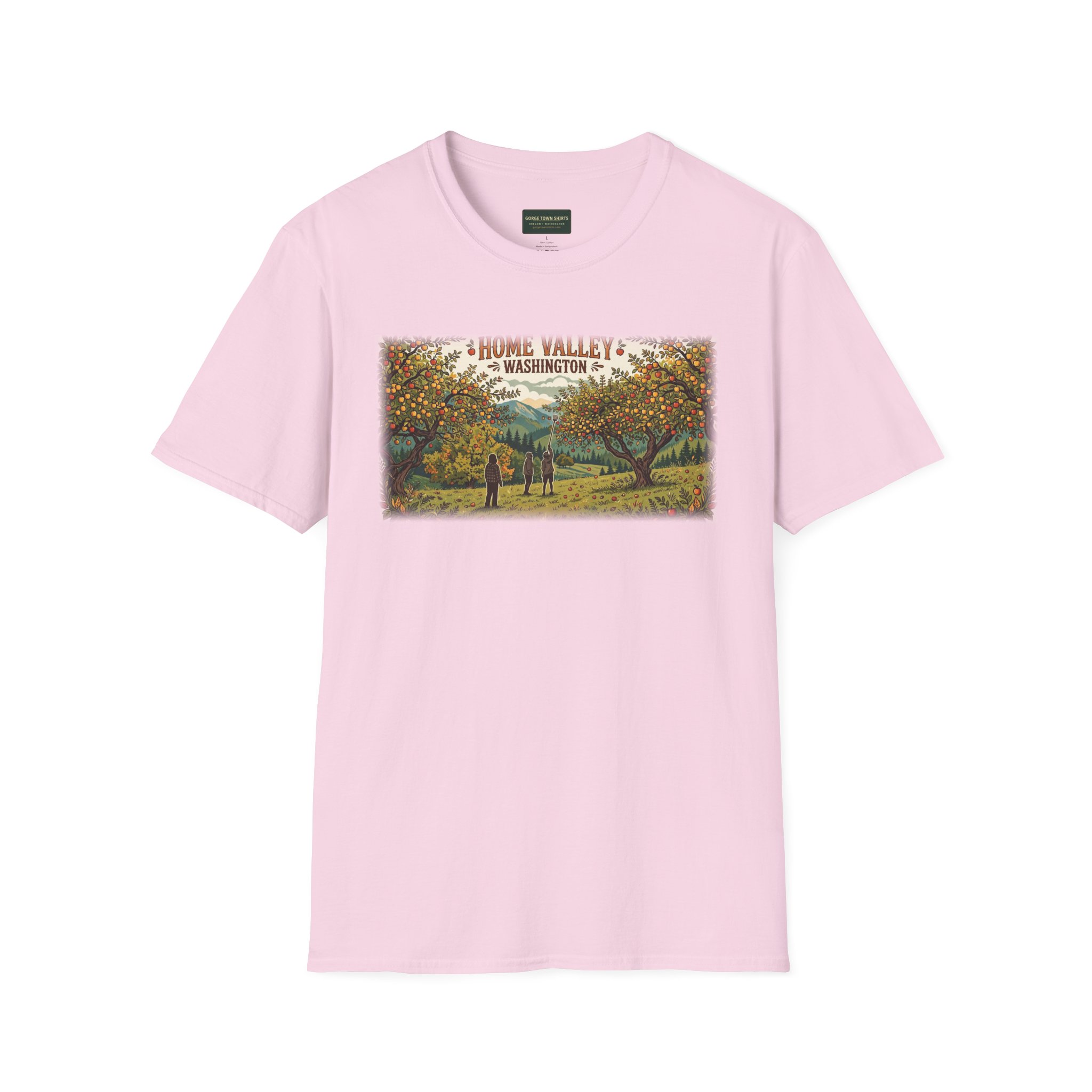 Home Valley Washington T-Shirt – Orchard Harvest Graphic - Image 16