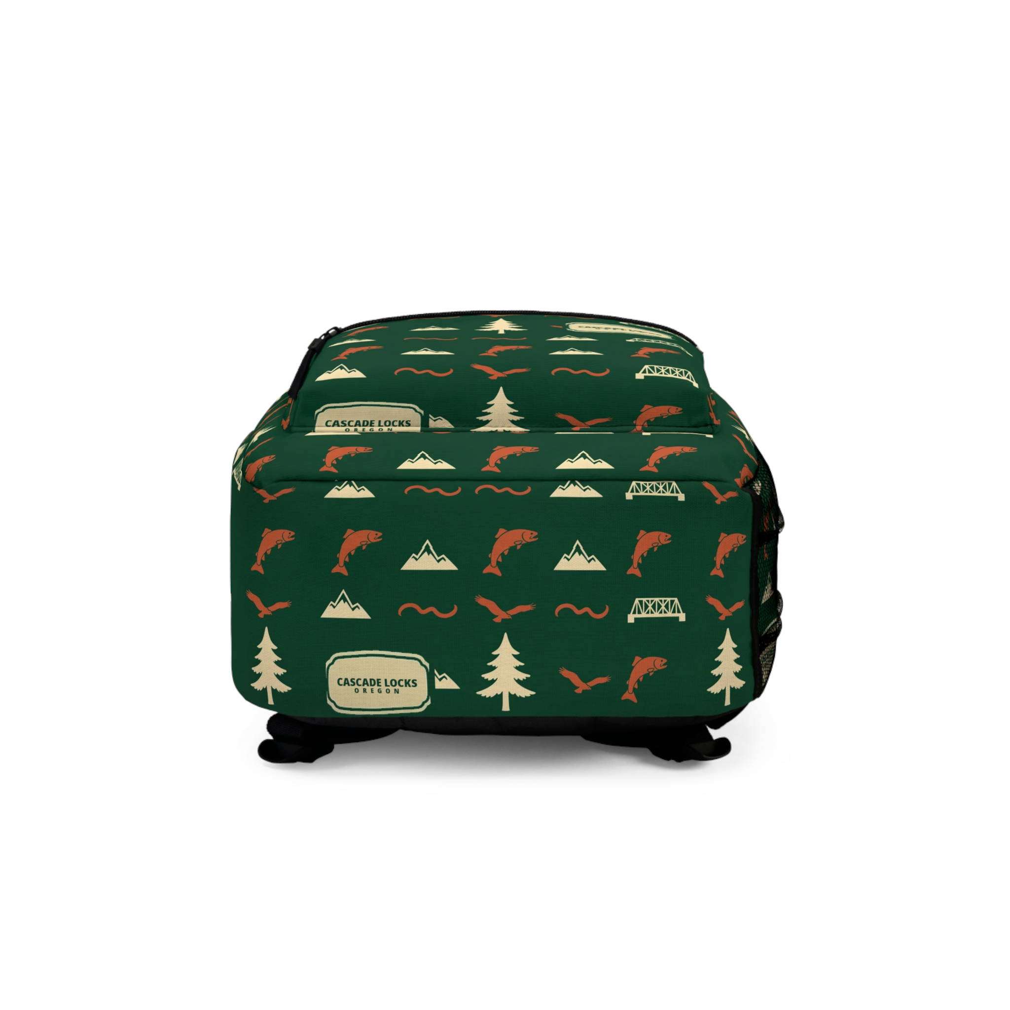 Cascade Locks Oregon Backpack - Image 5