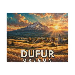 Dufur Oregon Jigsaw Puzzle – Epic Hour Graphic