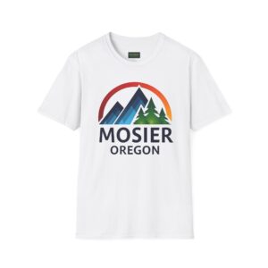 Mosier Oregon Mountain Tee — Scenic Sunrise Outdoor Travel Shirt