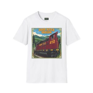Hood River Oregon T-Shirt – Mount Hood Railroad 410 Graphic