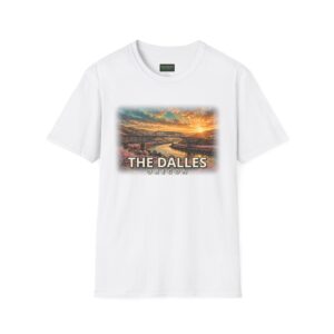 The Dalles Oregon T-Shirt – Epic Hour Bridge Cherries Graphic