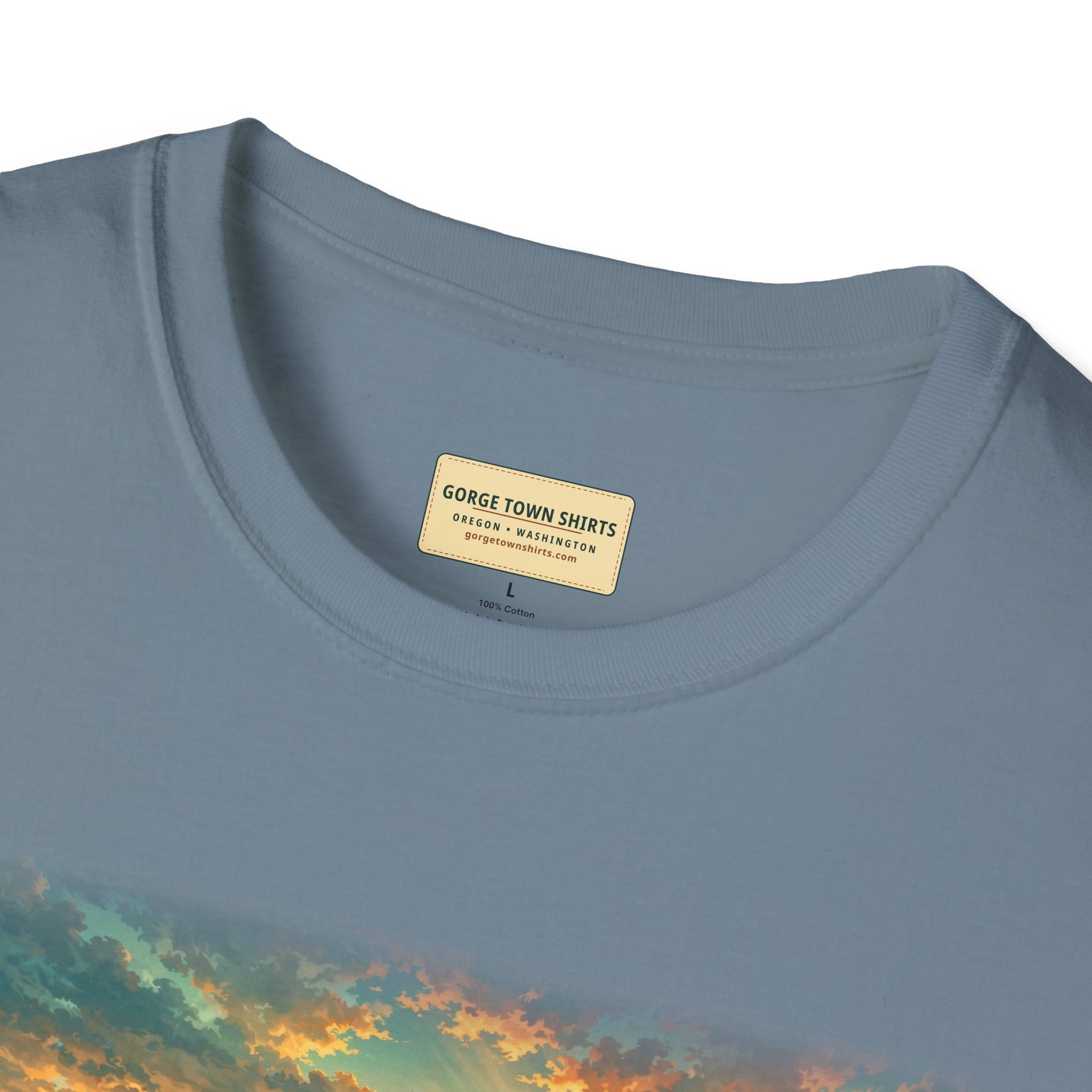 Hood River Oregon T-Shirt – Epic Hour Bridge Graphic - Image 35