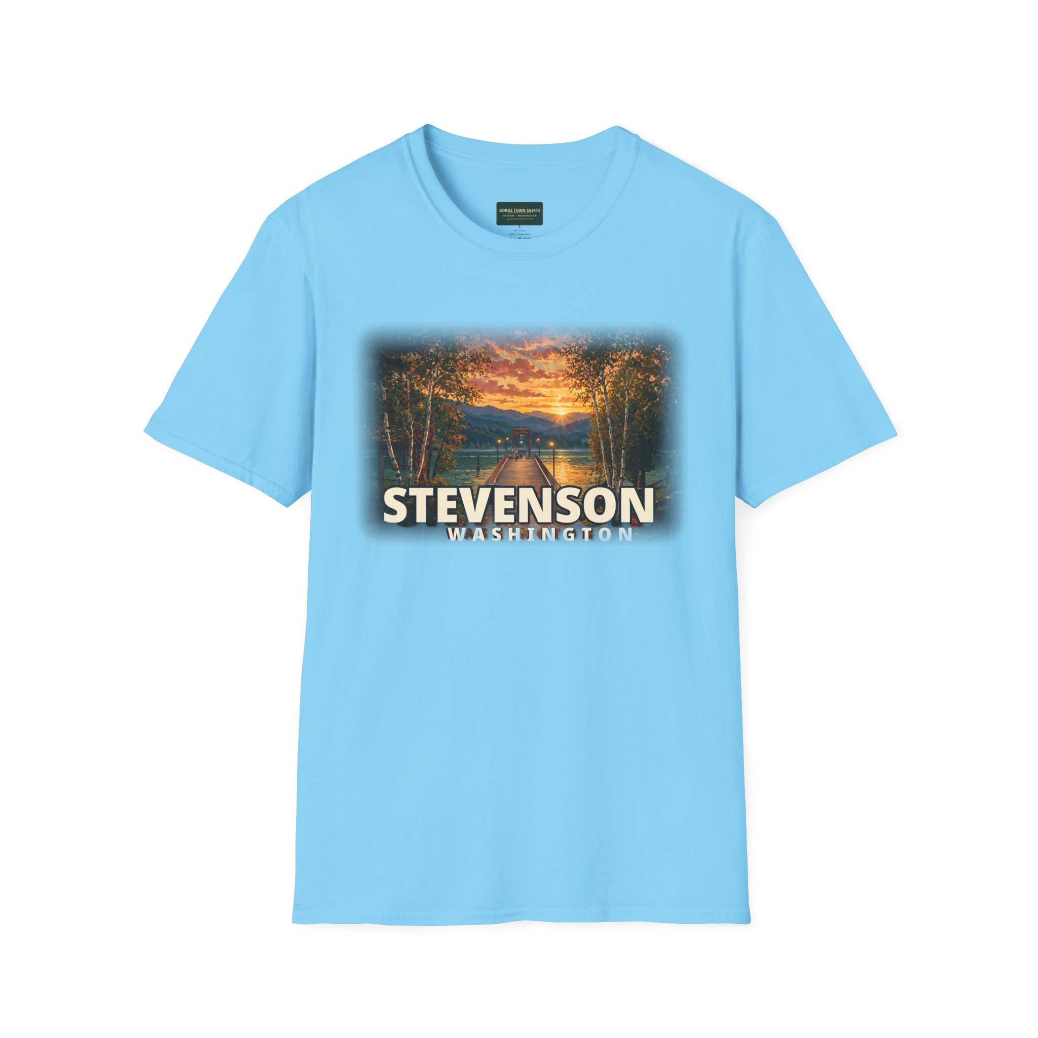 Stevenson Washington T-Shirt – Epic Hour Bridge of the Gods Graphic - Image 31