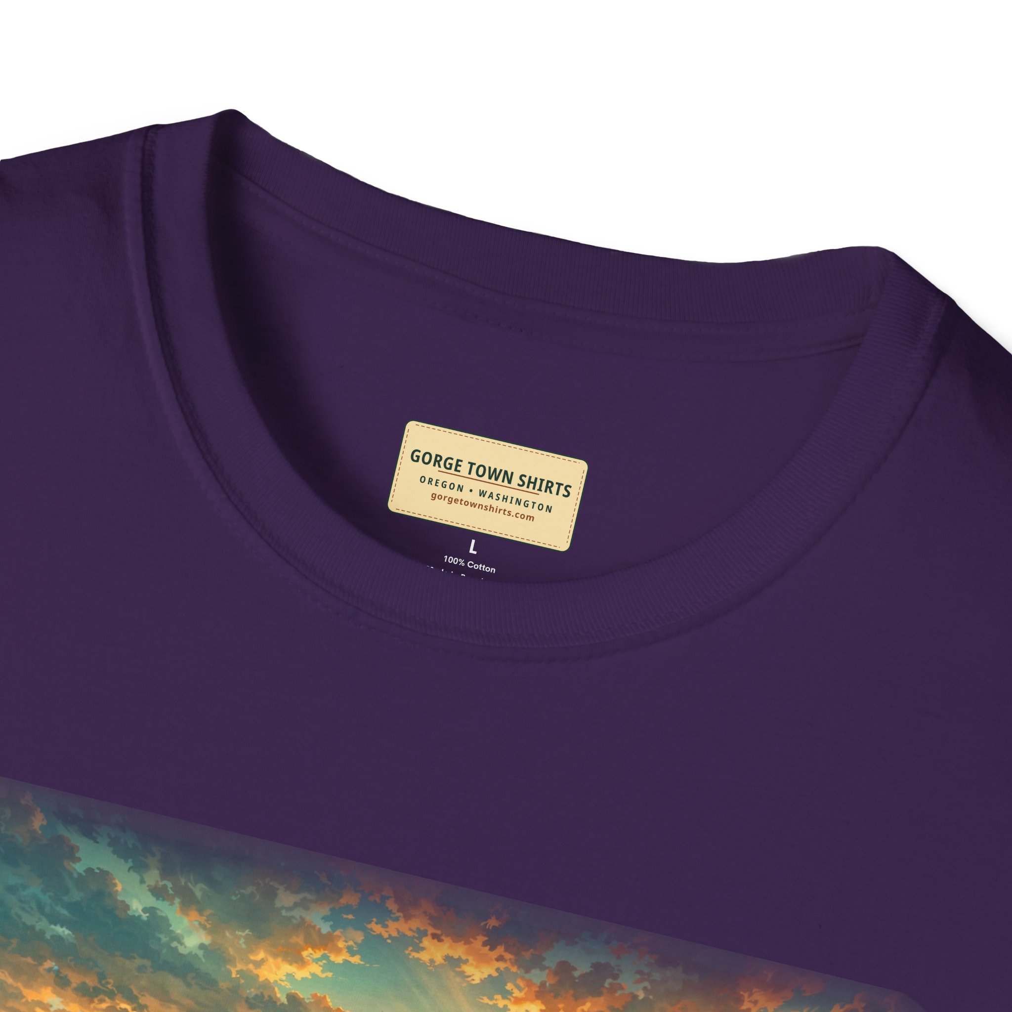 Hood River Oregon T-Shirt – Epic Hour Bridge Graphic - Image 41
