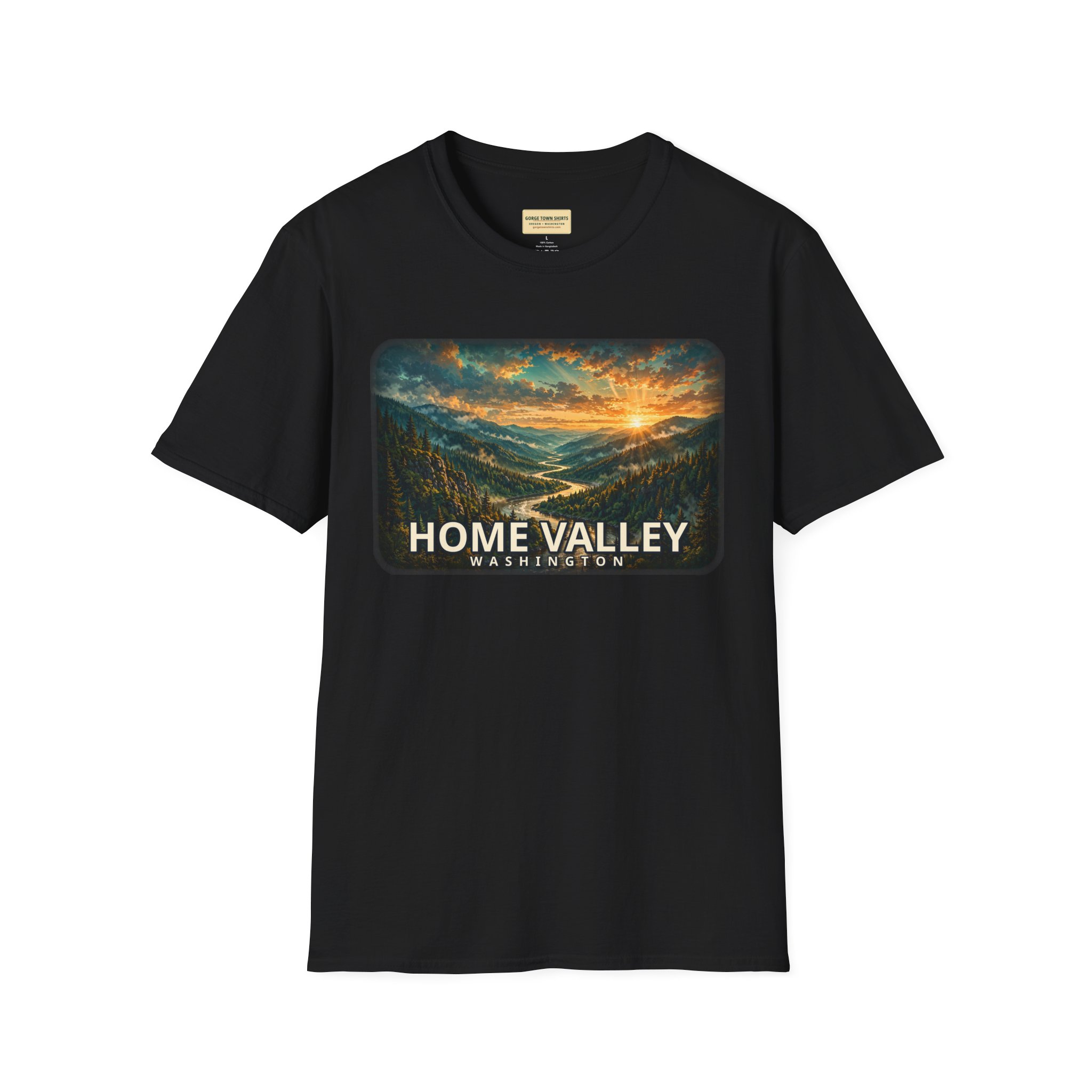 Home Valley Washington T-Shirt – Epic Hour Wind River Graphic - Image 4