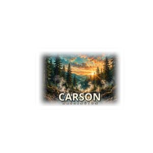 Carson Washington Sticker – Epic Hour Graphic