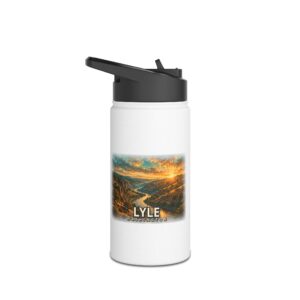 Lyle Washington Stainless Steel Water Bottle – Epic Hour Graphic