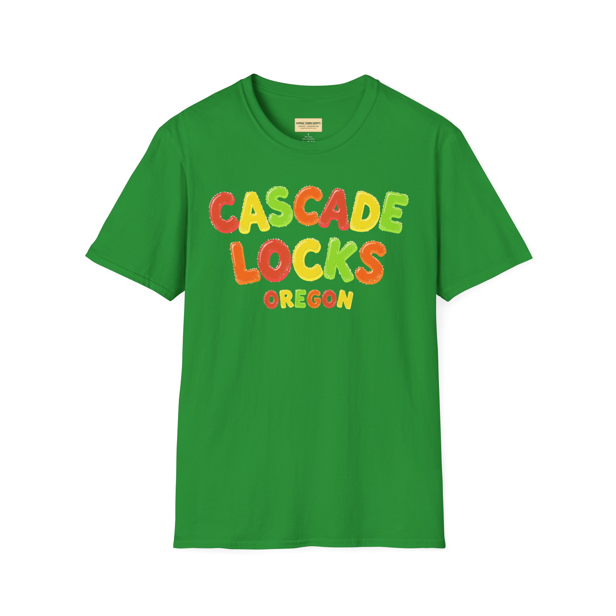 Cascade Locks Oregon Gummy T-Shirt - Image 23