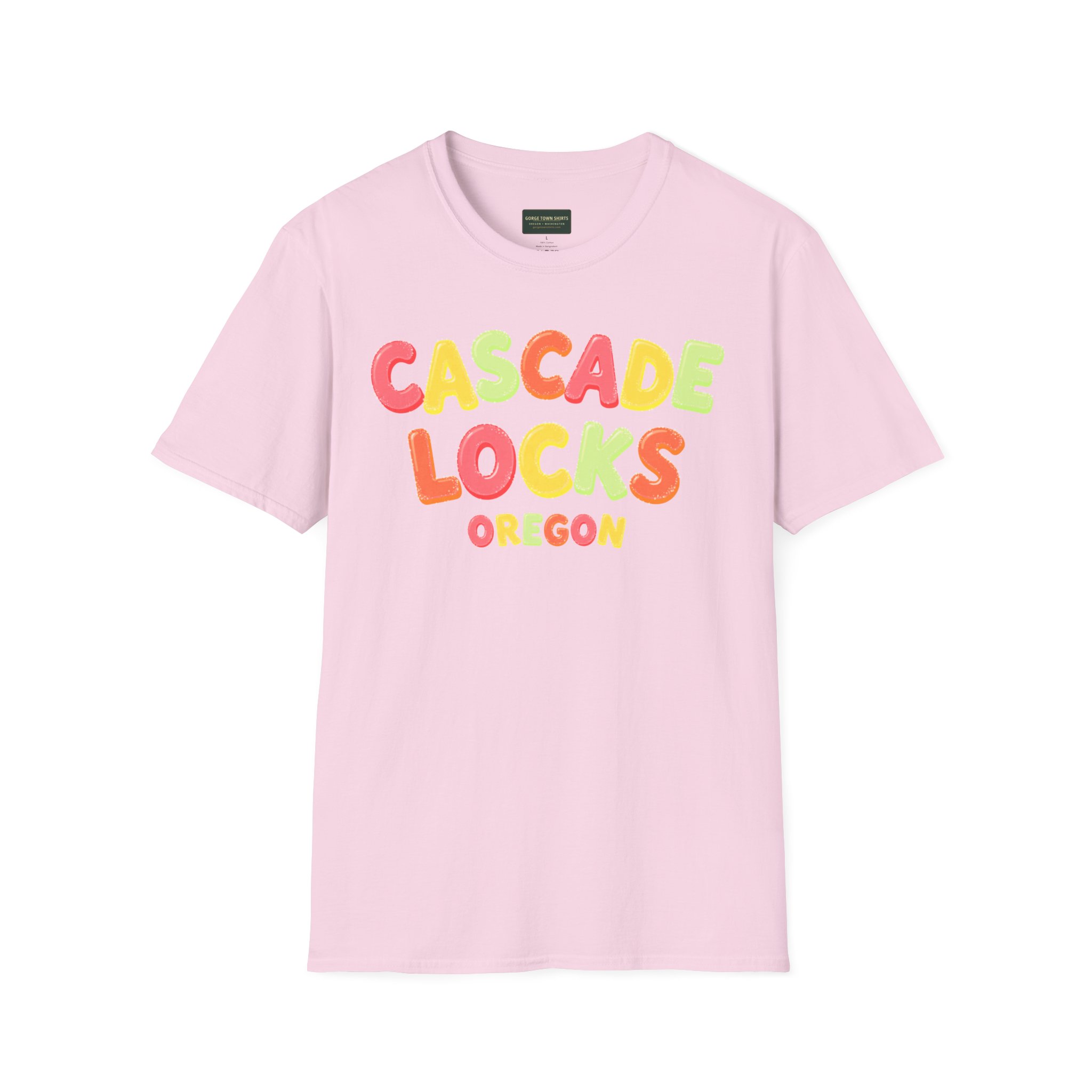 Cascade Locks Oregon Gummy T-Shirt - Image 21