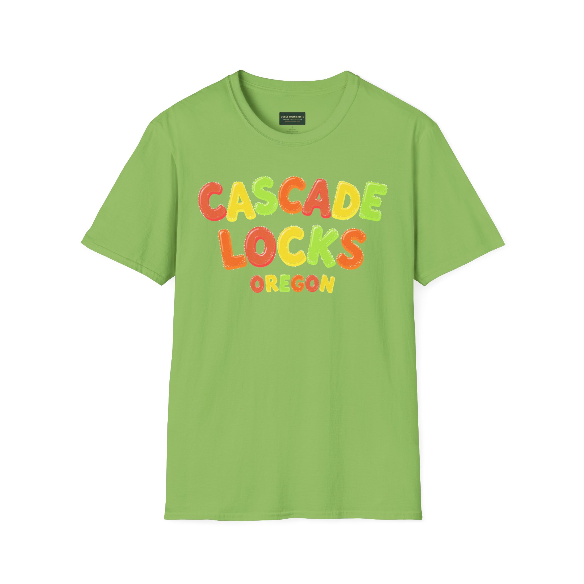Cascade Locks Oregon Gummy T-Shirt - Image 13