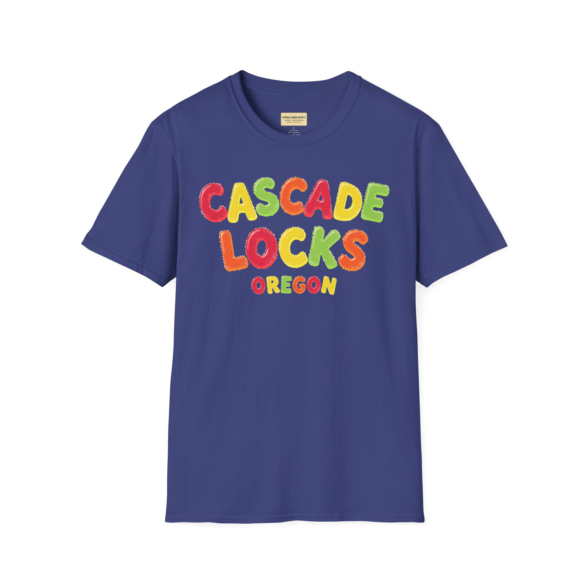 Cascade Locks Oregon Gummy T-Shirt - Image 29