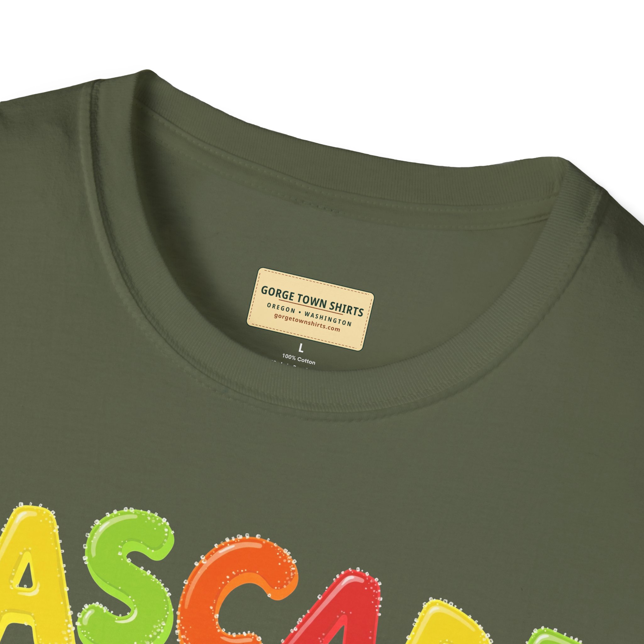 Cascade Locks Oregon Gummy T-Shirt - Image 26