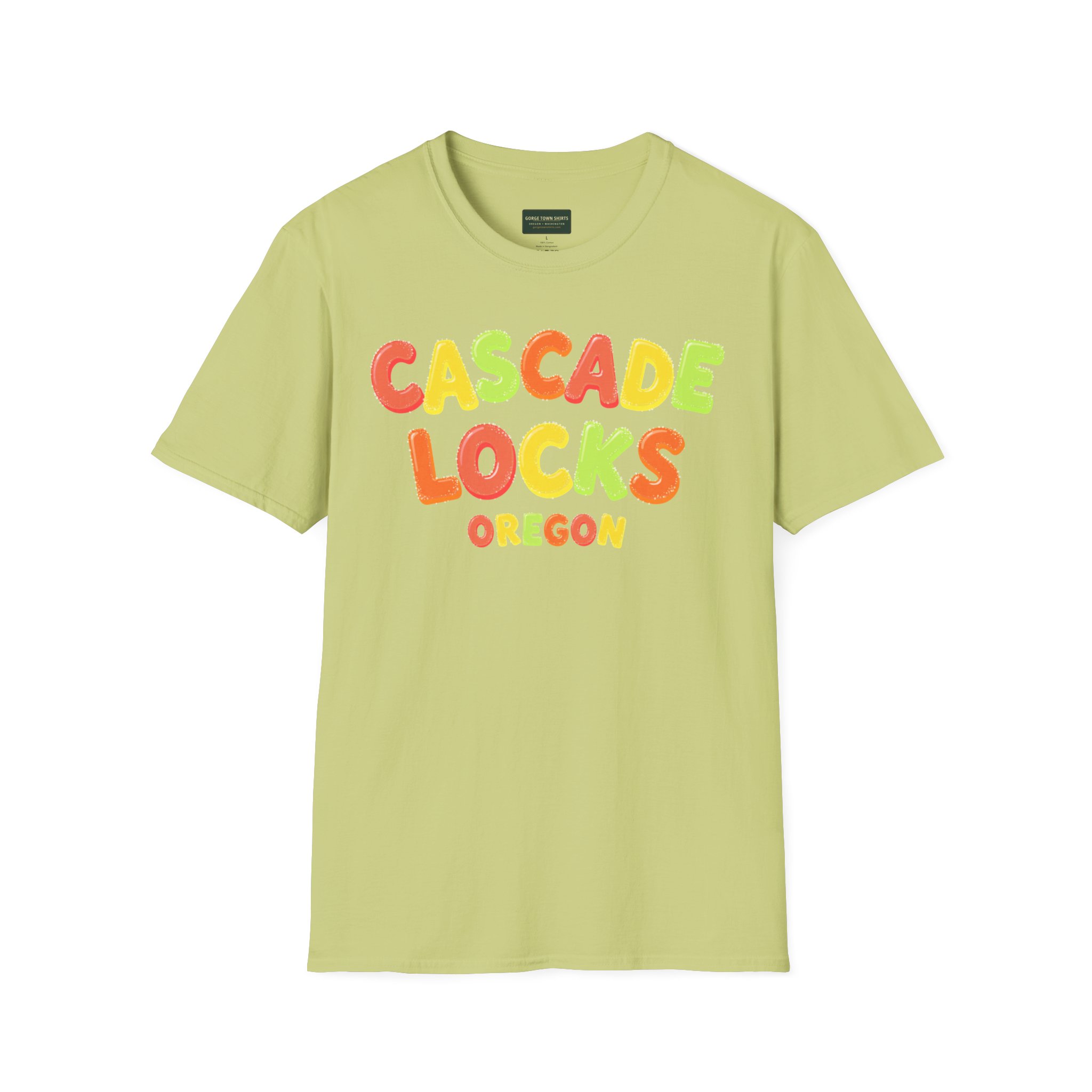 Cascade Locks Oregon Gummy T-Shirt - Image 11