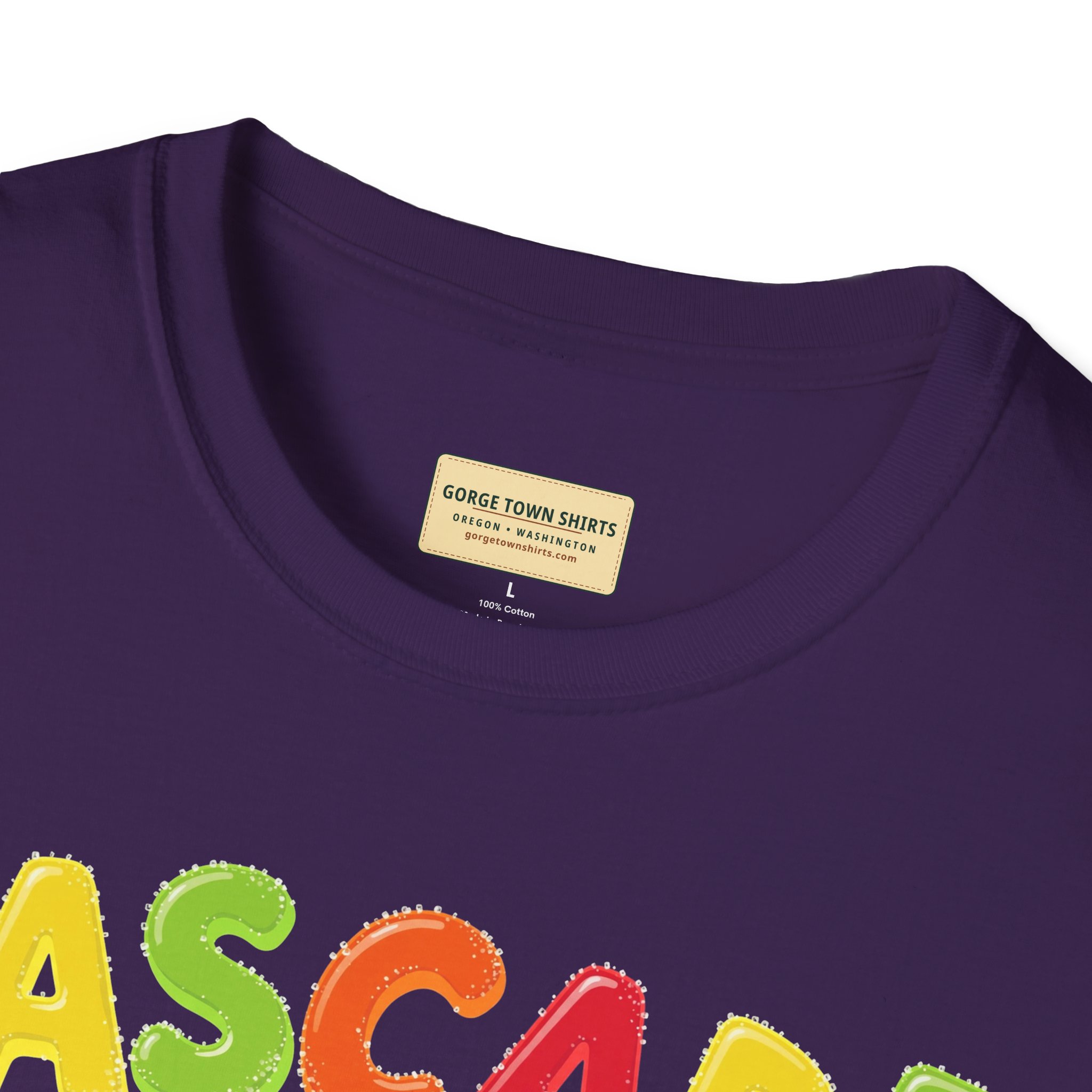 Cascade Locks Oregon Gummy T-Shirt - Image 32