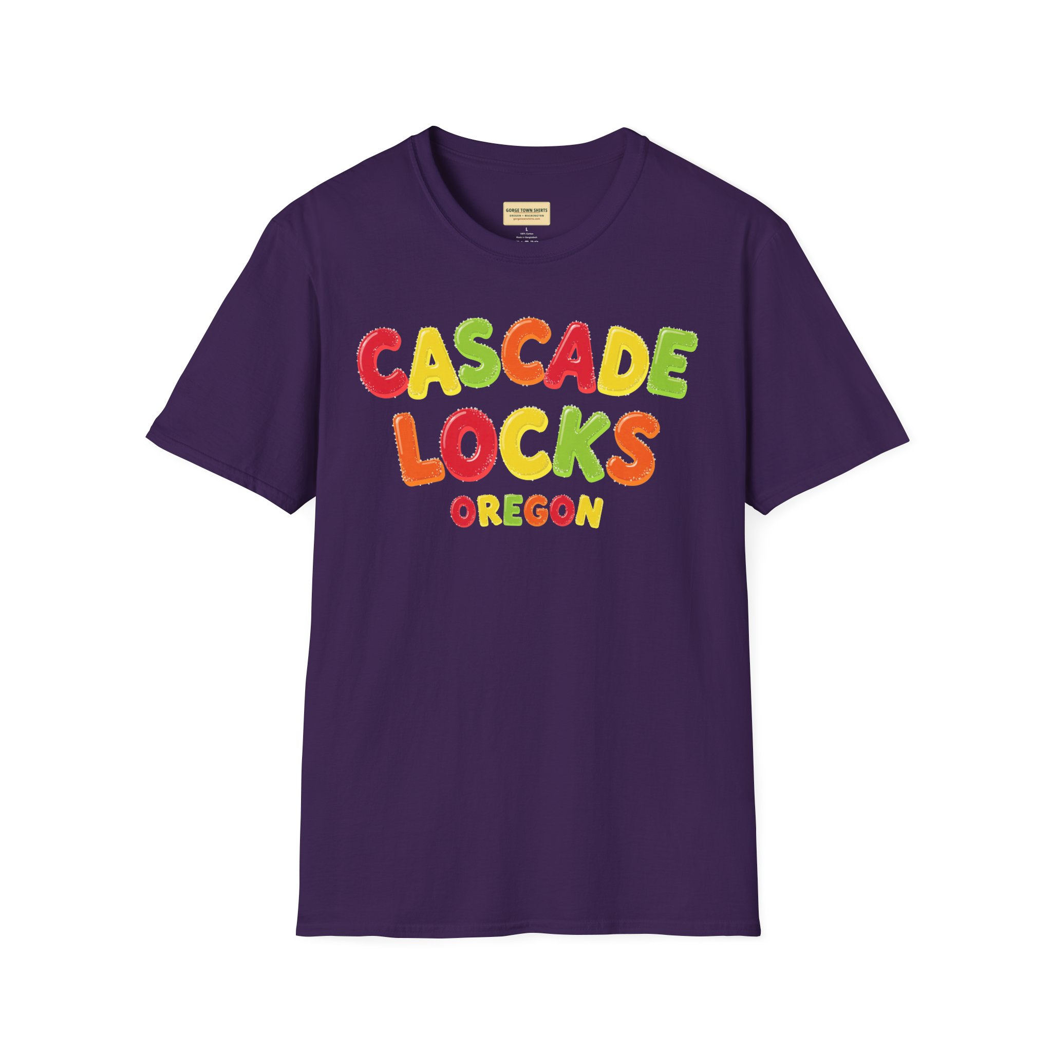 Cascade Locks Oregon Gummy T-Shirt - Image 31