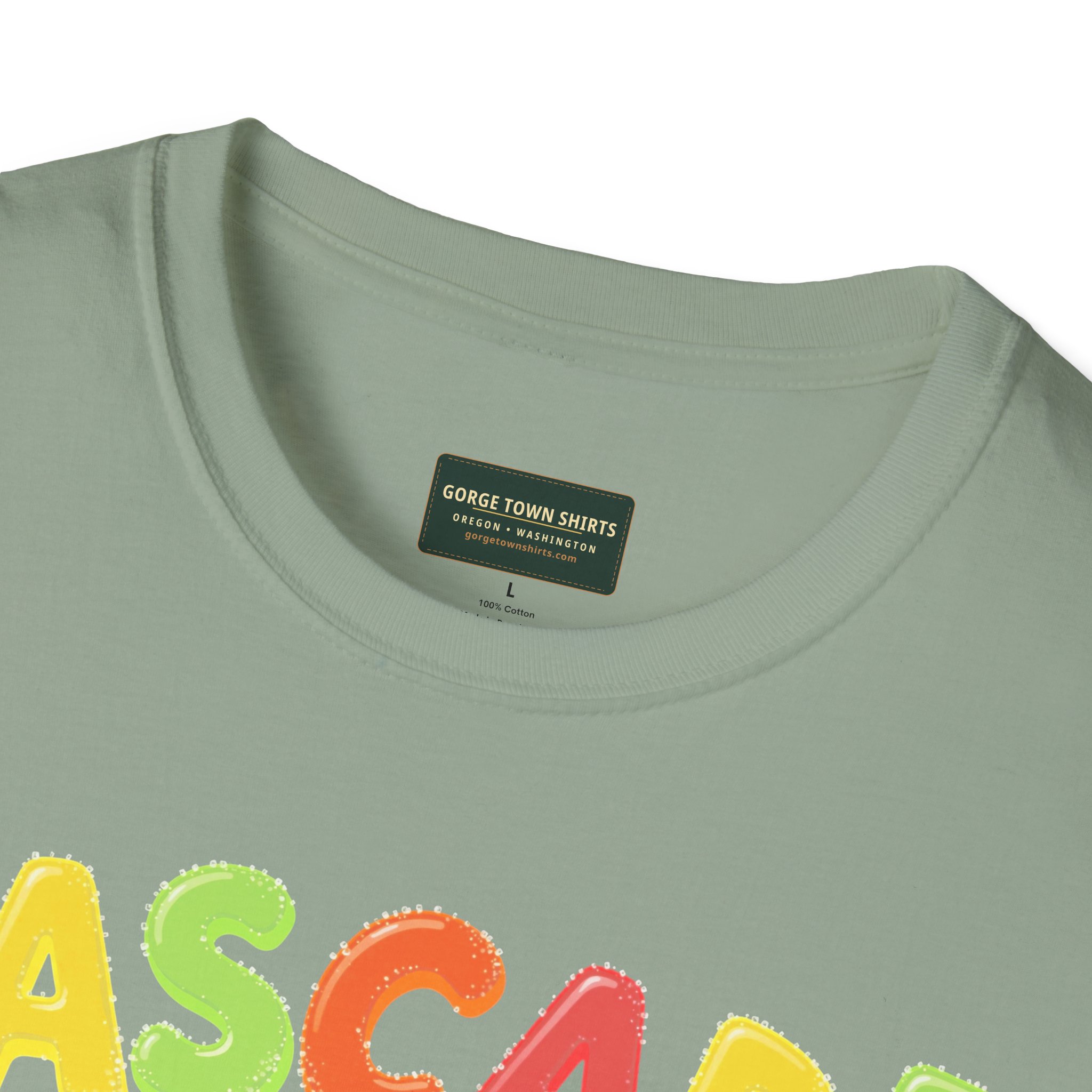 Cascade Locks Oregon Gummy T-Shirt - Image 16